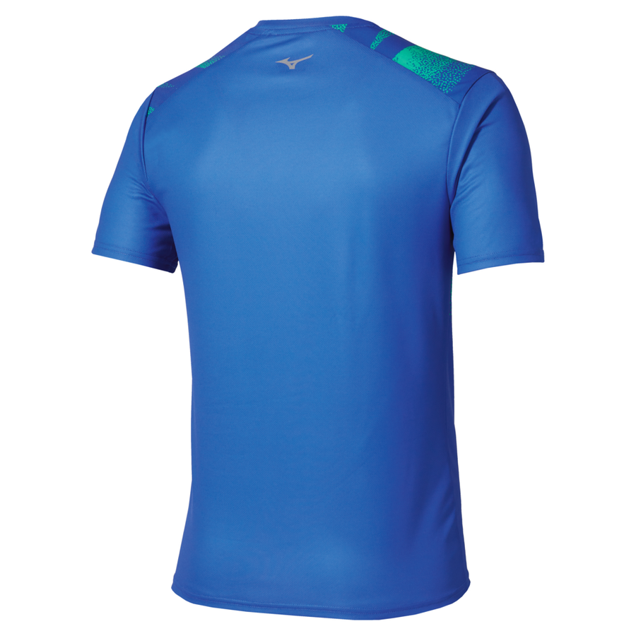 Mizuno Core Graphic Short Sleeve Tee Princess Blue